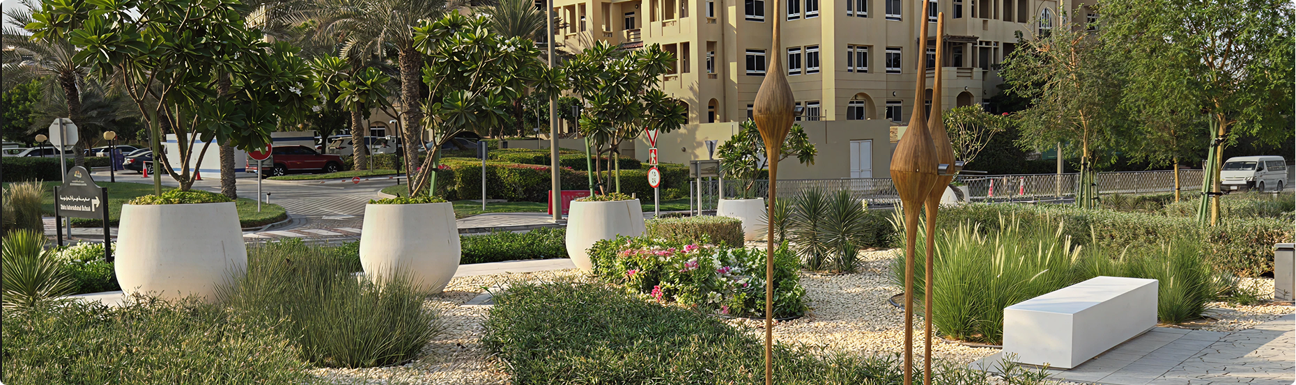 Landscape & Irrigation Works Armani Burj Khalifa