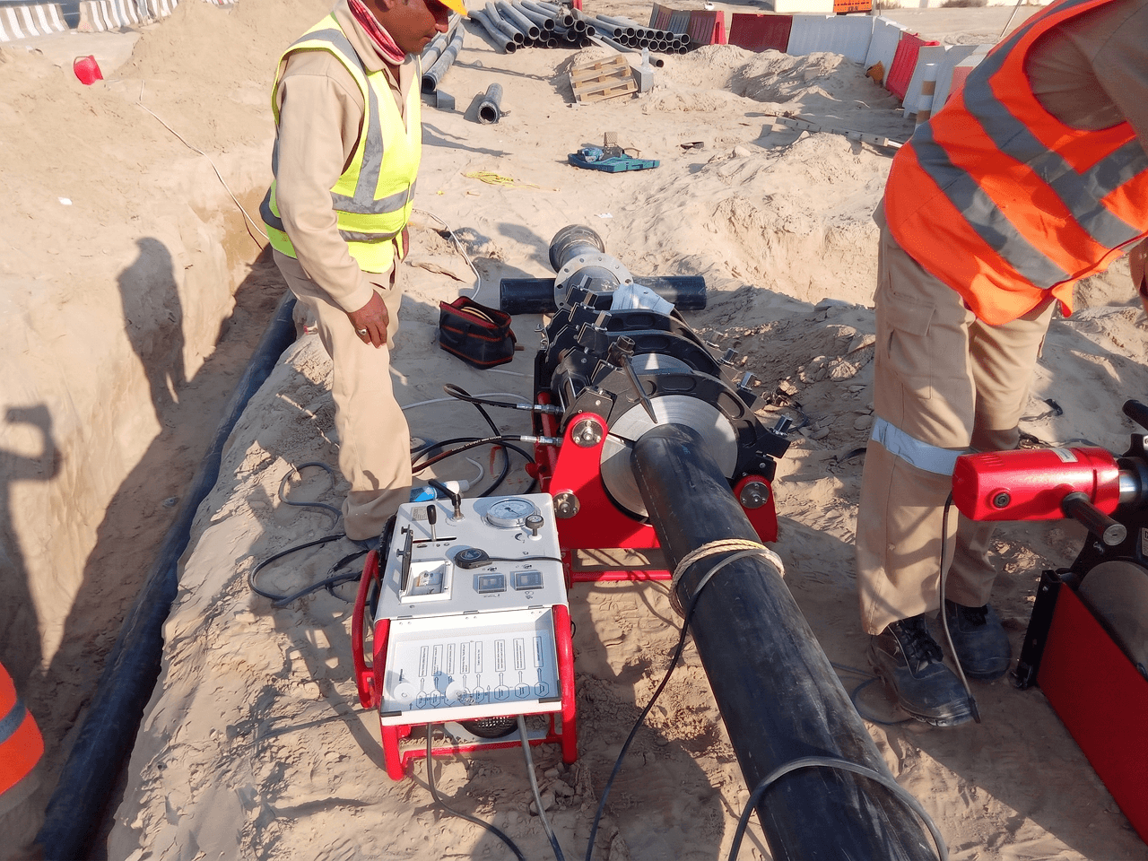 R1089 – Development of Cycle Tracks, Irrigation Transmission Works (up to 700mm GRP, HDPE, UPVC Pipe work) at Tunis Road in Dubai
