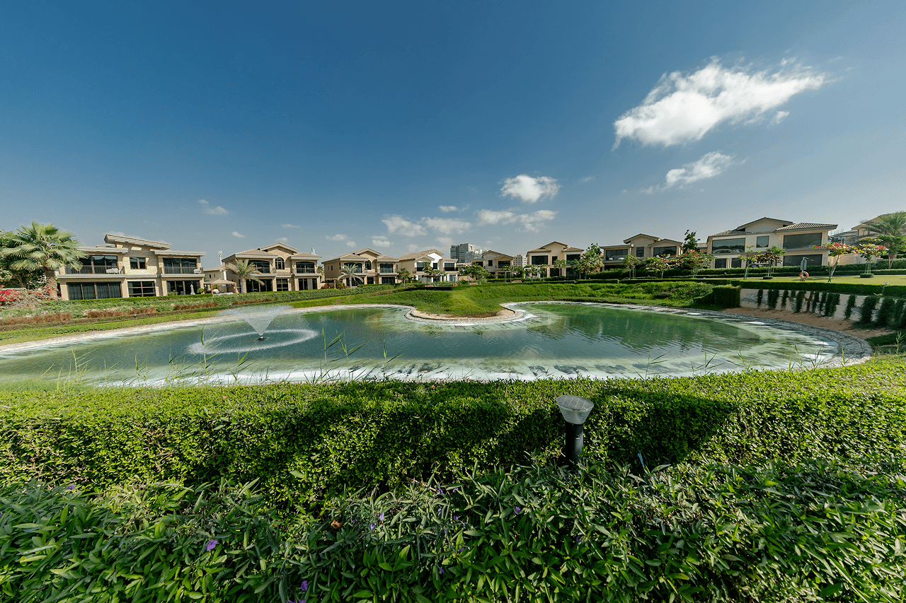 Landscape Development Works  Sanctuary Community Lake 24 Jumeirah Golf Estate, Dubai.