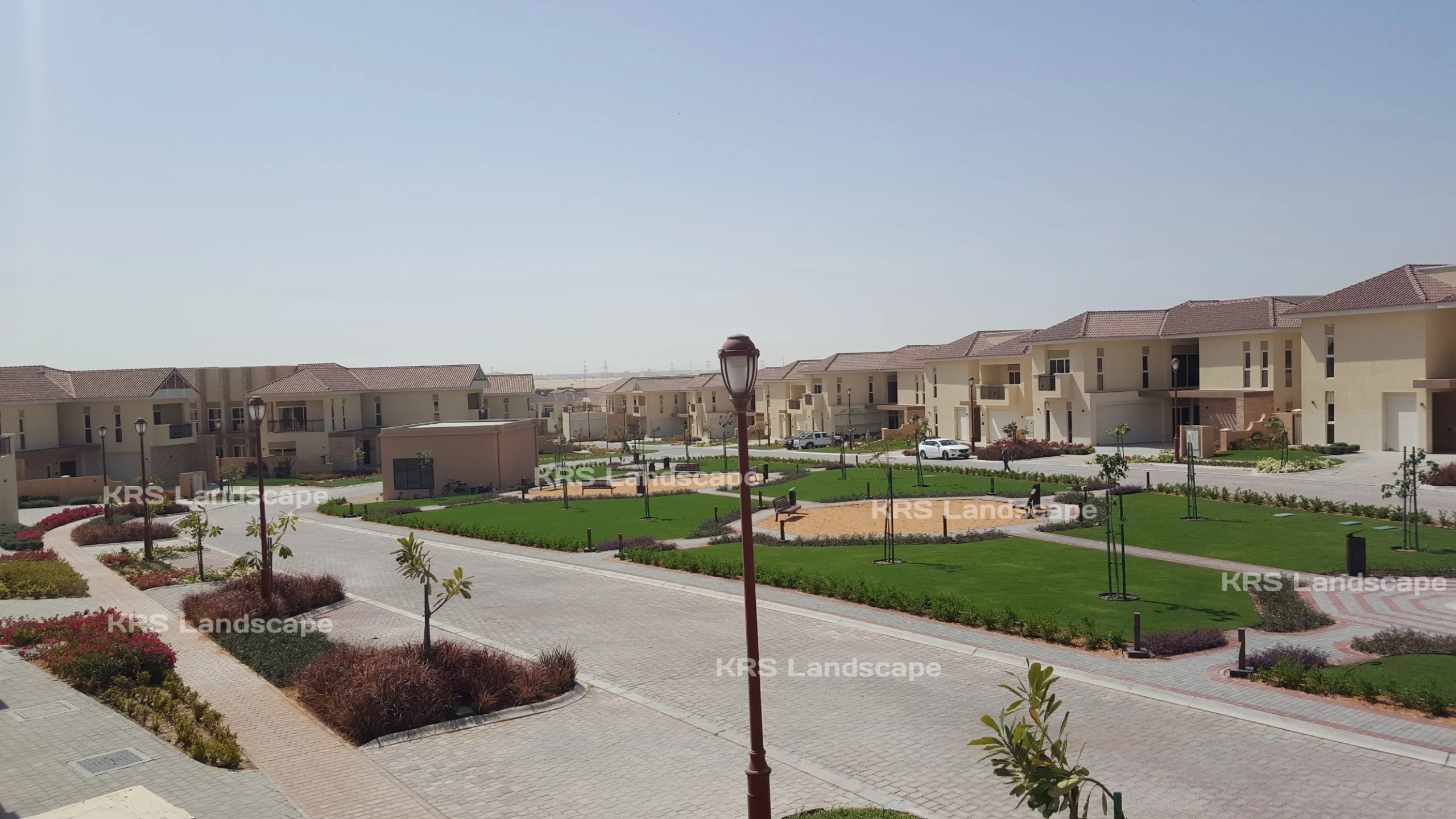 Landscape Development Works  Jumeirah Luxury Living Community (157 Villas), Jumeirah Golf Estate, Dubai.